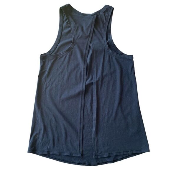 Lululemon Black Open Back Athletic Workout Yoga Tank Top Size 2 Extra Small - Picture 2 of 4